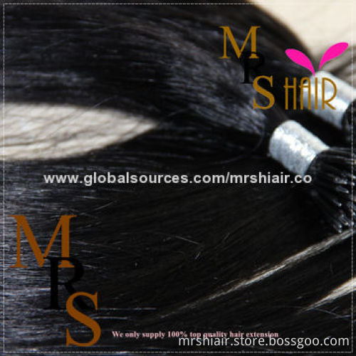 18-inch Natural Color Straight Nano Ring Hair Extensions